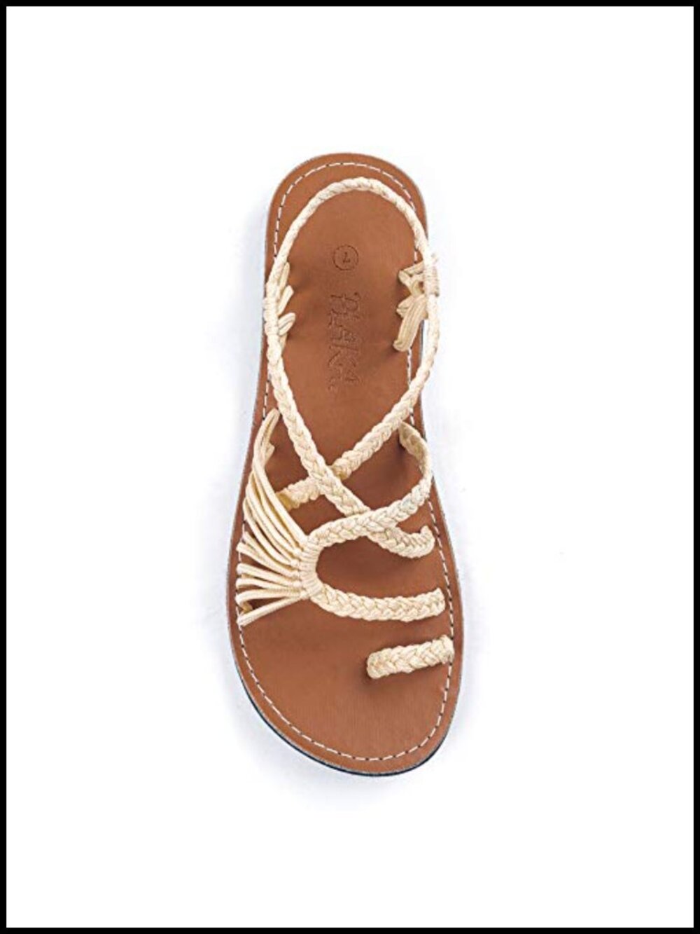 Woven Stretch-to-Fit Slip-On Travel Flat Sandals
